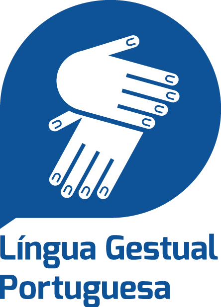 Logo Língua Gestual Portuguesa